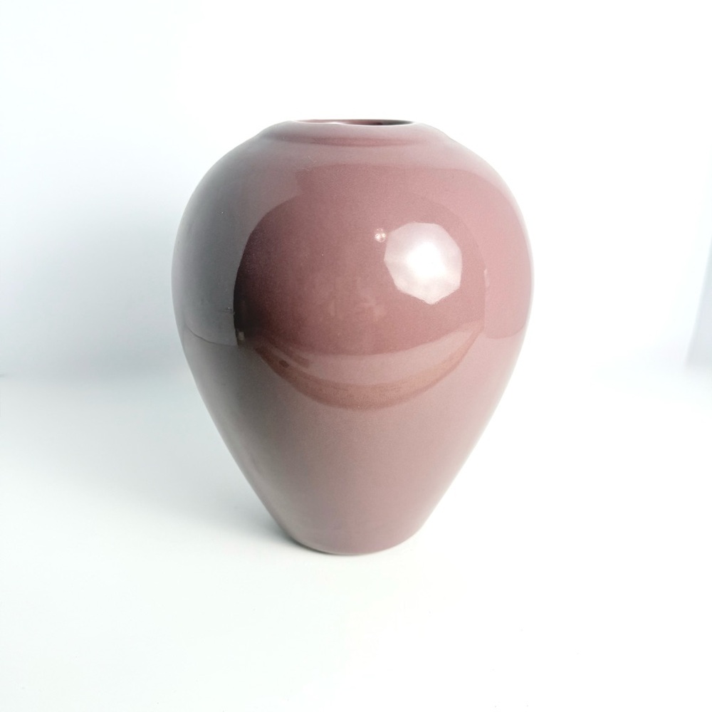 Vintage Royal Haeger | Hickman Dusty Rose Minimalist Midcentury Modern 1986 Vase